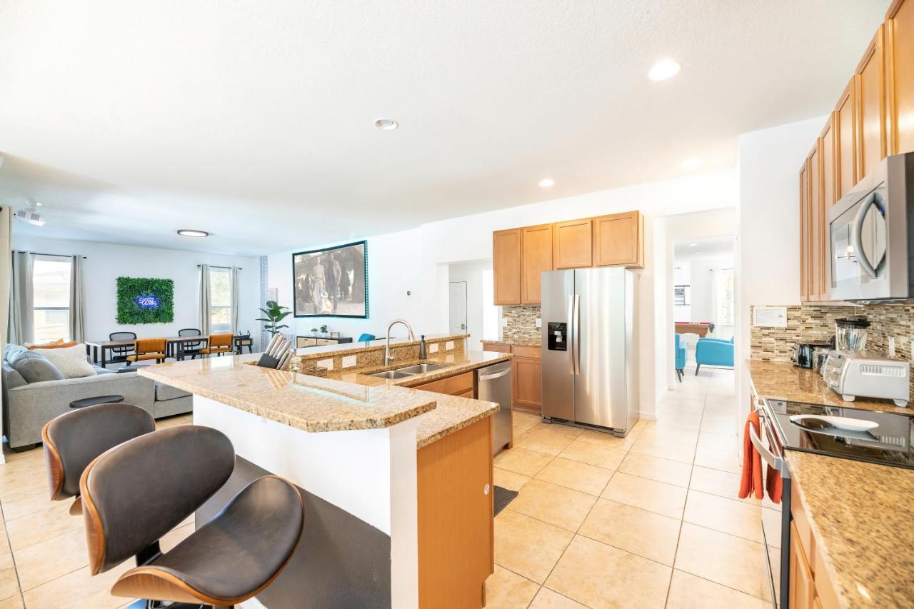 Huge 6Br House - Private Pool Retreat Near Disney 基西米 外观 照片